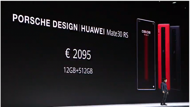 Вдвое дороже Huawei Mate 30 Pro. Представлен премиальный Huawei Mate 30 RS Porsche Design
